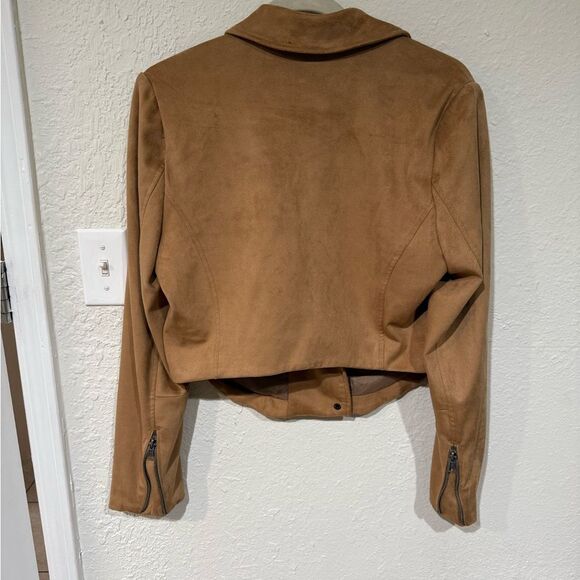 Torrid Brown Faux Suede Jacket - Picture 3 of 5